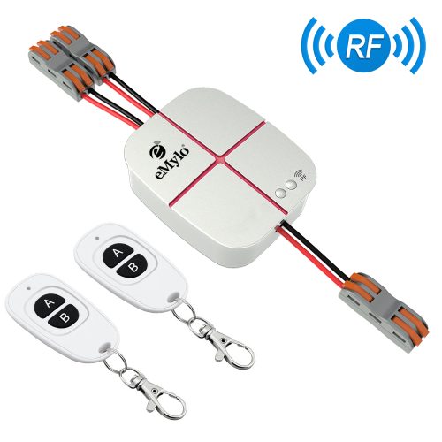 Smart RF Remote Control Switch 2 Channel AC 100-240V